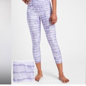 Athleta Elation printed capri